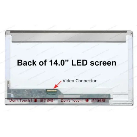 14" FHD Laptop Display Panel 40 Pin Connector LED Screen Replacement