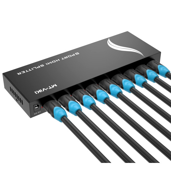 HDMI Switch 8x1 – 8 Input to 1 Output, 4K x 2K & 3D Support