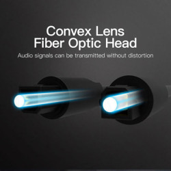 VENTION BAEBI 3M Optical Fiber Audio Cable – Black