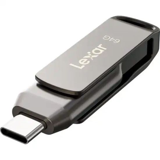 Lexar D400 Dual-Drive 64 GB – USB 3.1 & Type‑C Flash Stick