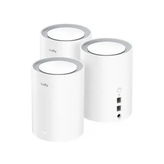 Cudy M1800 – AX1800 Dual Band Mesh Router (3-Pack)