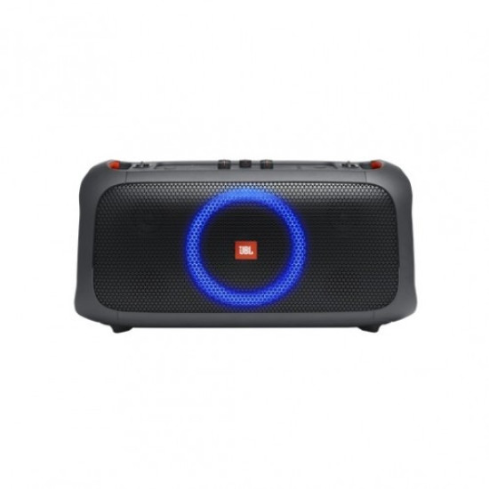 JBL PartyBox On‑The‑Go Essential – Compact 100 W Party Speaker, Beat-Sync Lights & Wireless Mic