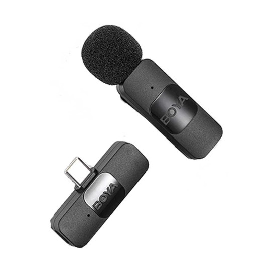 BOYA BY-V10 Ultracompact 2.4GHz Wireless Microphone System for Type-C Device