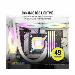 Corsair iCUE H100i ELITE CAPELLIX XT Liquid CPU Cooler White