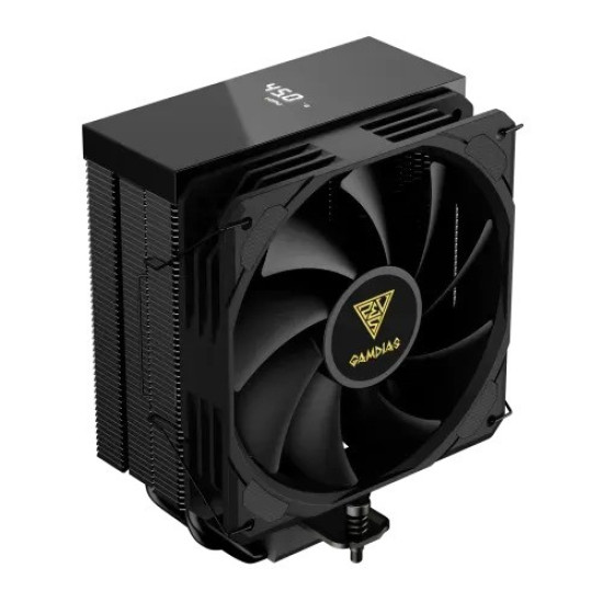 Gamdias BOREAS M2-51D ARGB Digital Display Single Tower Air CPU Cooler