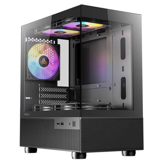 Antec AX63 Gaming Case ARGB Wood ATX Mid-Tower