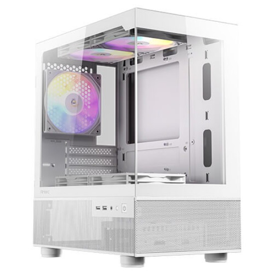 Antec CX200M RGB ELITE White Mini-Tower Gaming Case