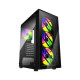 FSP CMT192 RGB Gaming Case – Tempered Glass Side Panel