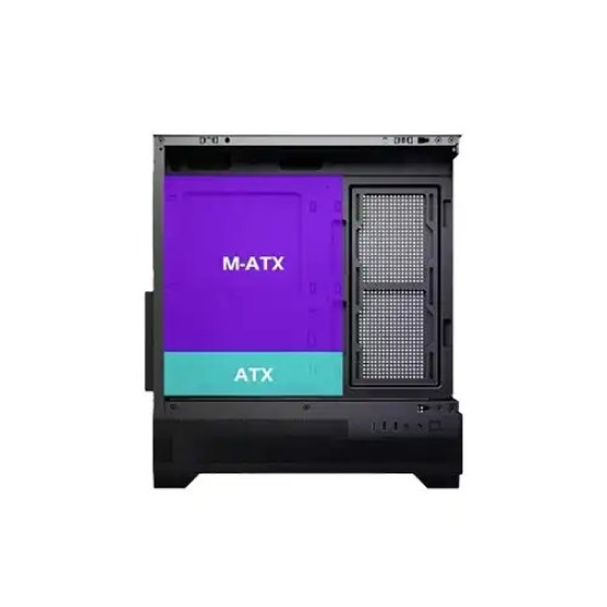 Monarch Gamer X9 ARGB ATX Gaming Case – Tempered Glass, High Airflow, RGB Fans