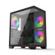 MONARCH GEN-Z X6 ARGB Gaming Case – ATX Mid Tower