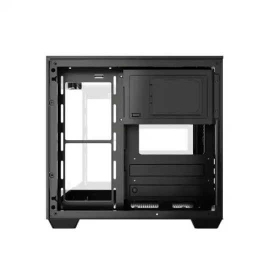 MaxGreen S275-33 Full View Mid-Tower M-ATX Gaming Case with Three Tempered Glass Panels