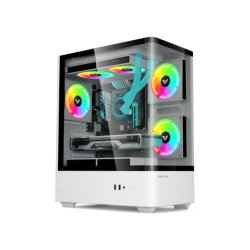 Value-Top NUBIA 20F5W White Micro ATX Gaming Casing