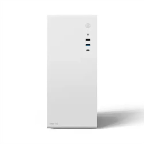 Value-Top V100CW Micro ATX Slim Case with Type-C Port & Built-in PSU