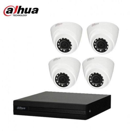 Dahua 4-Pack CCTV Camera Package