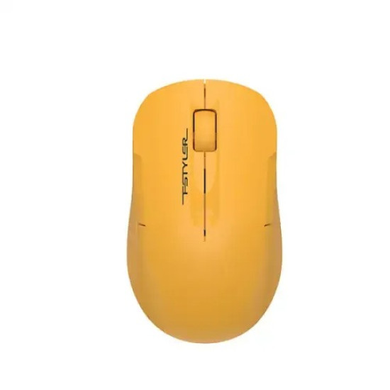 A4TECH FG15C Black Rechargeable Wireless Mouse – Eco-Friendly & Wireless Freedom