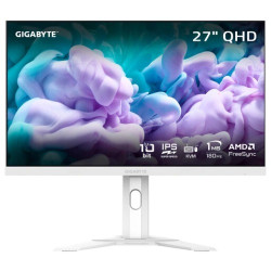 GIGABYTE M27QA ICE – 27" QHD Gaming Monitor, 180Hz