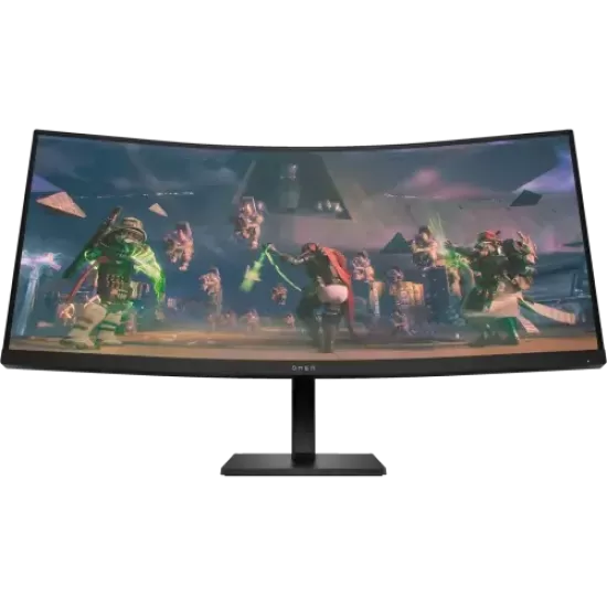 HP OMEN 34C – 34" WQHD Curved Gaming Monitor, 165Hz