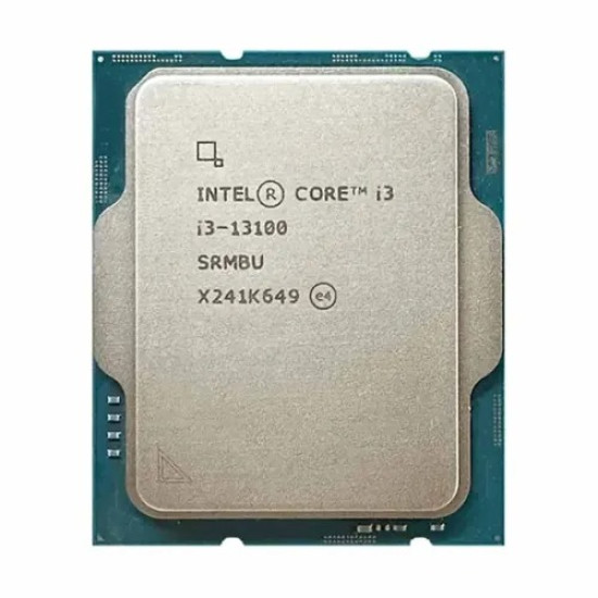 Intel Core i3-13100 13th Gen Desktop Processor (Tray)