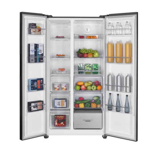 SHARP SJ-ESB691X-DX Side by Side Refrigerator – 600 Liters, Premium Finish