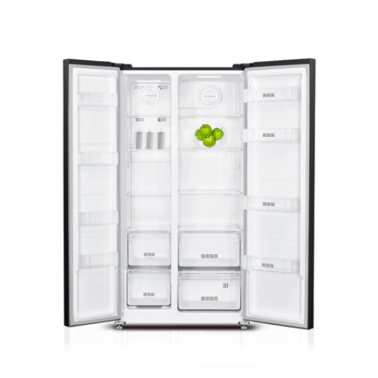 SHARP SJ-ESB631XN Side by Side Refrigerator – 521 Liters, Elegant Black