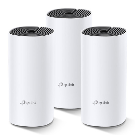 TP-Link Deco E4 AC1200 Mesh Router (3 Units) – Whole Home WiFi