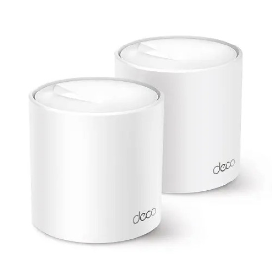 TP-Link Deco X50 AX3000 Dual Band Mesh Router (2-Pack) (mmc)