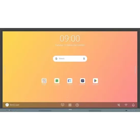 BenQ RE6504 – 65" 4K UHD Interactive Education Display with Built-in Camera & Microphone