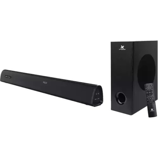 Xtreme Race 2:1 – Bluetooth Multimedia Soundbar with Remote
