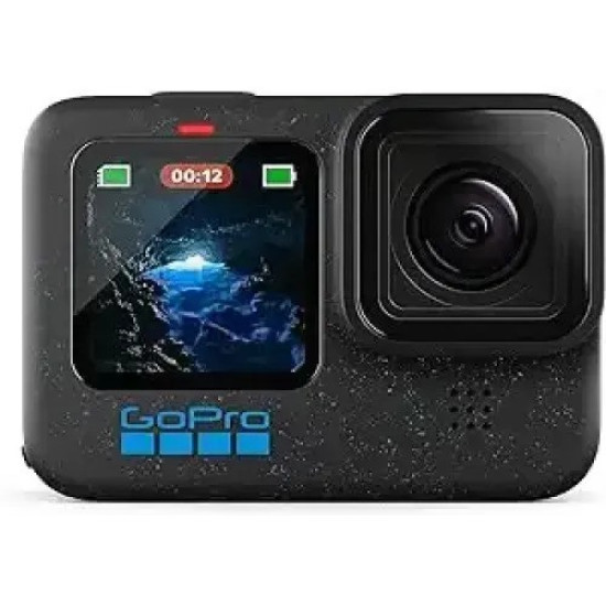 GoPro HERO12 Black 5.3K Ultra HD Waterproof Action Camera with Touch Screen (27MP)