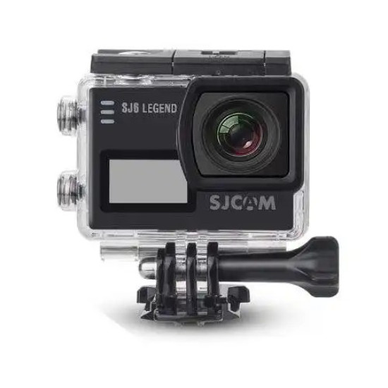 SJCAM SJ6 Legend – Dual Screen, 4K/24fps, 166° FOV, Waterproof Case
