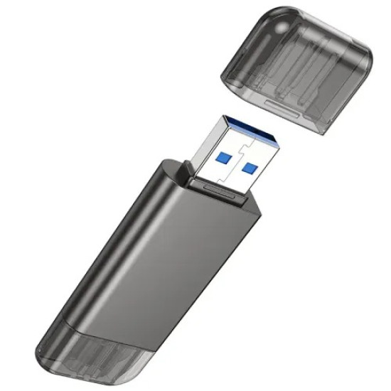 Hoco HB39 2-in-1 USB & Type-C 3.0 Card Reader