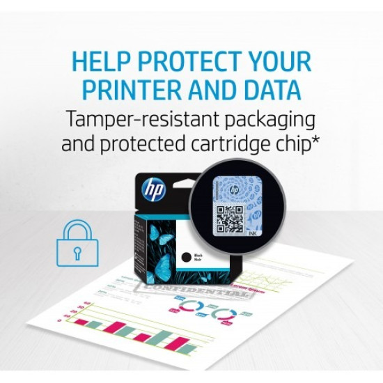 HP 305 Black Original Ink Cartridge – Standard Yield