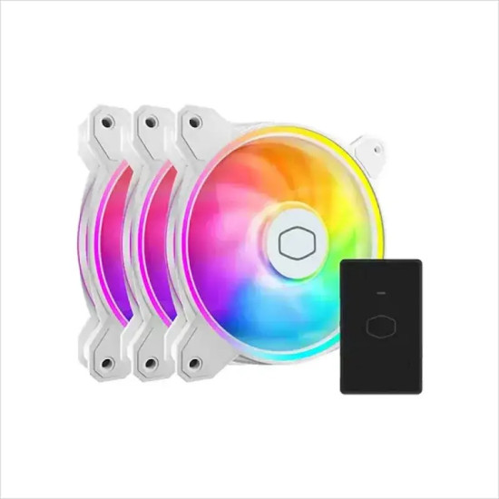 Cooler Master MasterFan MF120 HALO² Case Fan White