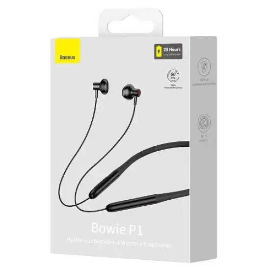 Baseus Bowie P1x – Half-In-Ear Neckband Wireless Earphones