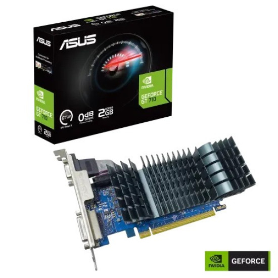 ASUS GeForce GT 710 2GB GDDR5 EVO Low-profile Graphics Card