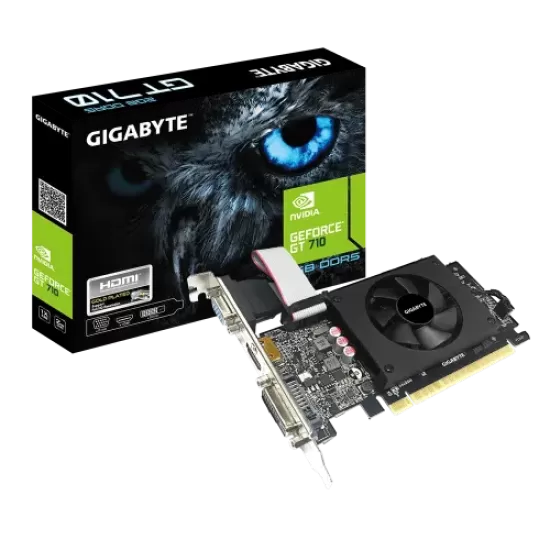 GIGABYTE GeForce GT 710 2GB DDR3 Video Card