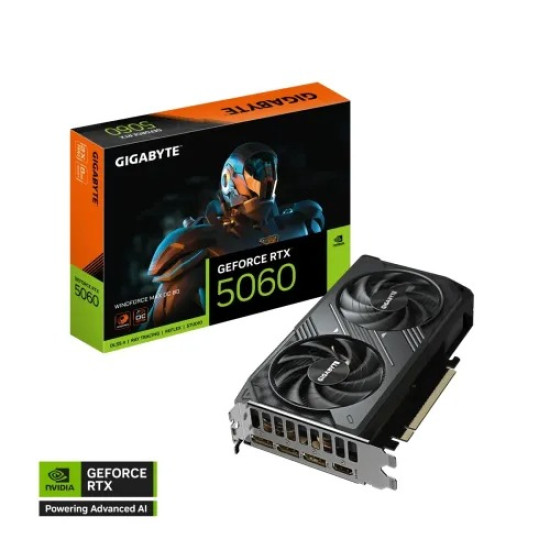 GIGABYTE GeForce RTX 5060 Ti WINDFORCE 8G GDDR7 Graphics Card