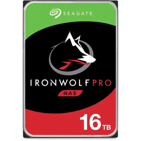Seagate IronWolf Pro 16TB 3.5 Inch SATA 7200RPM NAS HDD