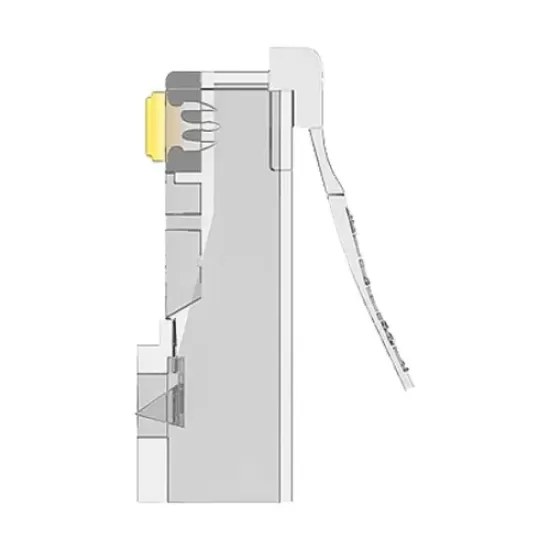 Vention IDDR0-10 Cat6 UTP RJ45 Transparent Connector