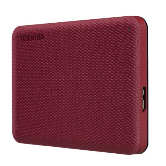Toshiba External Hard Drive Canvio Advance 1TB Portable USB 3.2 Red(mmc)