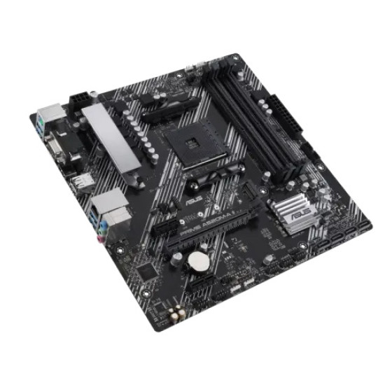 Asus PRIME A520M-A II Motherboard (Micro ATX, AM4)