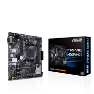 Asus PRIME B450M-K II Micro ATX Motherboard (AM4, DDR4)