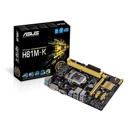 ASUS H81M-K 4th Gen Micro-ATX Motherboard