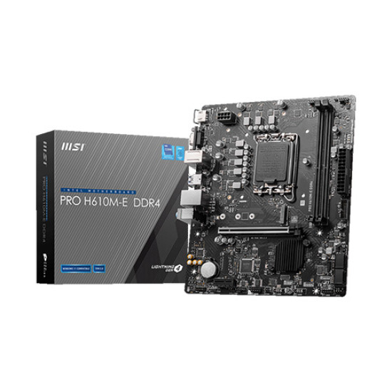 MSI PRO H510M-B 10th Gen Intel Micro-ATX Motherboard