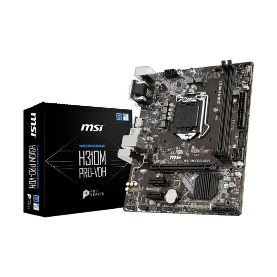 MSI H310M PRO-VDH Intel 9th Gen Motherboard