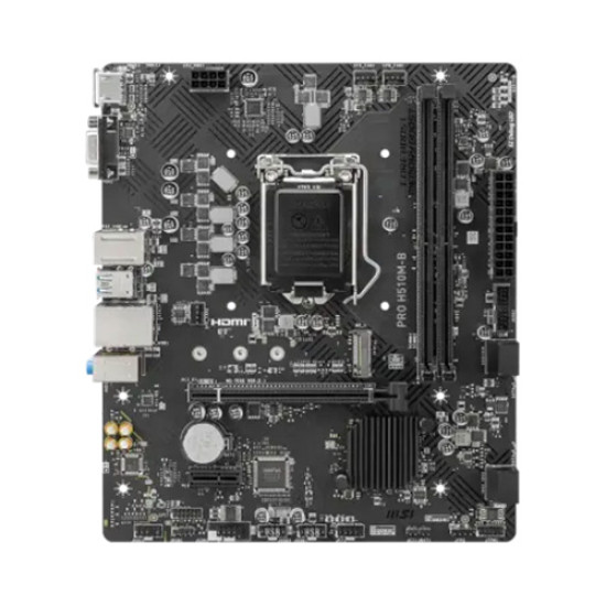 MSI PRO H610M-E Micro-ATX Motherboard – Intel 12th Gen Support