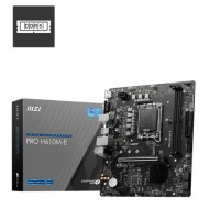 MSI PRO H610M-E Micro-ATX Motherboard – Intel 12th Gen Support