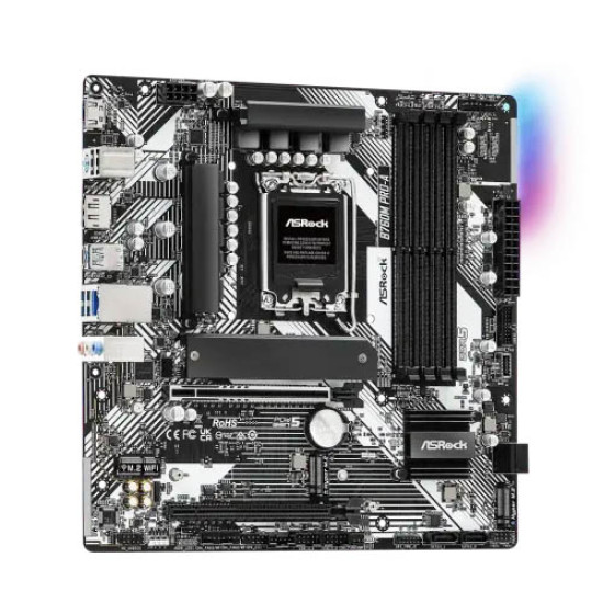 ASRock B760M Pro-A DDR5 | DDR5 Memory Support for Intel 12th and 13th Gen