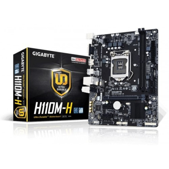 Gigabyte GA-H110M-H Micro ATX Motherboard-Intel