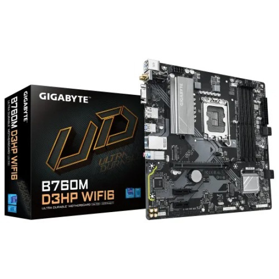 GIGABYTE B760M D3HP WIFI6 DDR5 mATX Motherboard